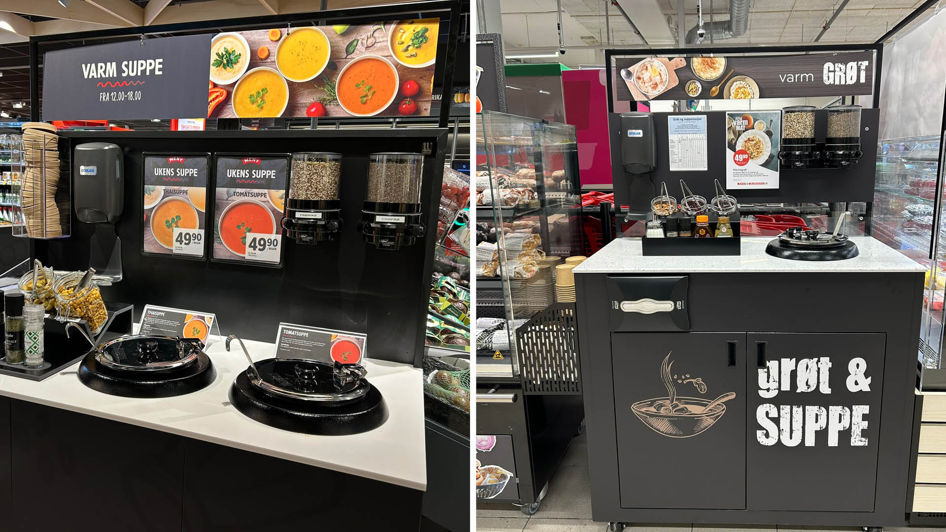 MENY og SPAR tester nytt tilbud med grøt og supper